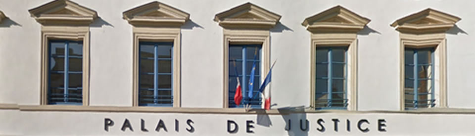 Palais de justice à Valence